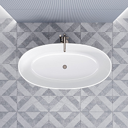 Sapphire ванна /Solid Perfection /белая/ (170*85*61см) Ванны/AQUA DE MARCO