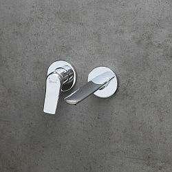 ORTUS Встраиваемый смеситель для раковины, излив 22,9 см, латунь/хром, LM11326C