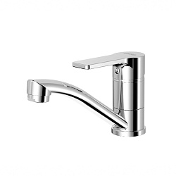 Cмеситель для раковины с поворотным изливом, хром, S2607C