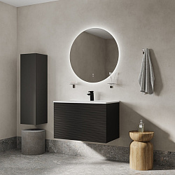 Пенал подвесной, 30 см, темно-серый, Bild, IDDIS, BIL30G0i97