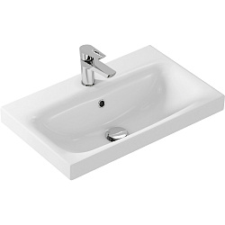 Раковина встраиваемая MODUO 60 SLIM, 1 отв., белый, Сорт1