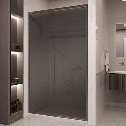 Душевая дверь Stella VDS-1ST120CGGM, 1200, вороненая сталь, стекло тонированное, , шт