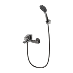 Смеситель для ванны, графит, Rora, Milardo, RORGM00M02