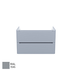 ВЫВОД Edifice Тумба подвесная, 80 см, светло-серый, Edifice, IDDIS, подходит умыв.0108000i28