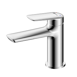 VERBA Смеситель для умывальника монолитный, хром, LM11406C