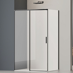 Душевой уголок Soft 2 VSR-3SO28012CLB, 1200*800, черный, стекло прозрачное, , шт