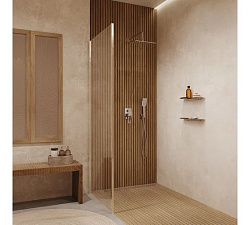 Душевая система скрытого монтажа с тропическим душем и ручным душем, Slide, IDDIS, SLISB02i67