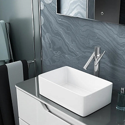 Corpa Nera Grossi/Гросси 38 раковина накладная узкая,artceramic, белый