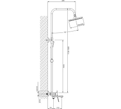 Душевая система, B24533-7