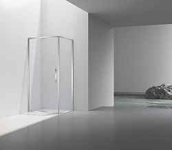 Душевой уголок Slim 8mm VSR-4SLP9090CL, 900*900, хром, стекло прозрачное, , шт