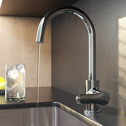 Смеситель для кухни с каналом для фильтр. воды, Cuba, IDDIS, CUBSBFJi05