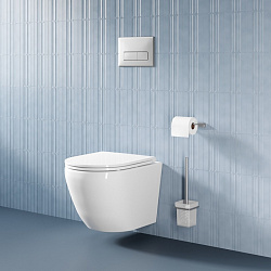 ВЫВОД Клавиша смыва, пневматическая, матовый хром, Profix Air, IDDIS, PRA80M0i77