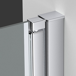 Душевая дверь Alpha VDP-3AL800MT , хром, стекло текстурное, , шт