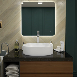 Corpa Nera Clementi/Клементи  46 раковина накладная, белый