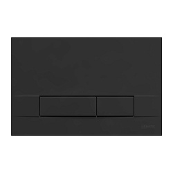 BIT Кнопка смыва Lemark  механическая цвет: черный матовый SOFT TOUCH