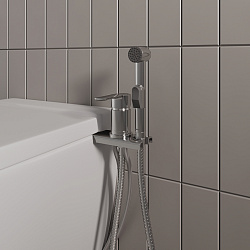 Смеситель с гигиеническим душем с установкой на унитаз, Tidy, Milardo, 001SB00M08