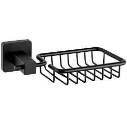 Мыльница металлическая, черный HB8902-1