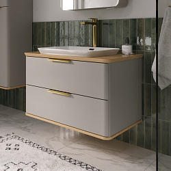 Тумба подвесная Desert 80.2Y, амарок (E408Dv)