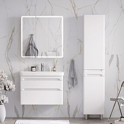 Пенал напольный с корзиной Nice 40