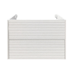 Тумба/2 ящ/подвесная/белая/раковина Палермо(80см) Parma /AQUA DE MARCO