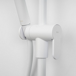 Душевой гарнитур, белый матовый, Optima Home, IDDIS, OPH3F70i16