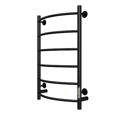Aringa Берген полотенцесушитель лесенка электрический 80*50, черный