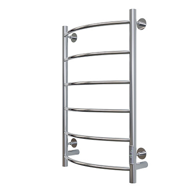 Aringa Берген полотенцесушитель лесенка электрический 80*50, хром