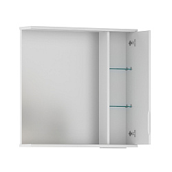 Зеркало-шкаф Adel 70 правый (белый)