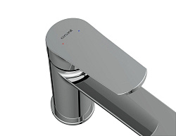 Смеситель для раковины высокий FLAVIS однорычажный, хром