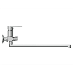 Смеситель для ванны MODUO с длинным изливом однорычажный