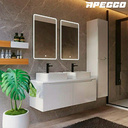 DREJA.eco Зеркало POINT, 50x80 см, сенсорный выключатель, LED-подсветка