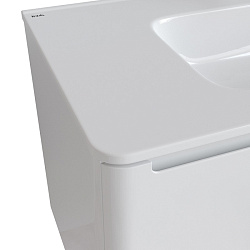 Тумба с умывальником, напольная, 100 см, белая, Edifice, IDDIS, EDI10WFi95K