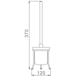 Напольный ершик HB905