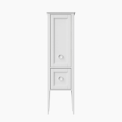 Пенал Plaza Classic Neo/Плаза Классик Нео напольный 175, белый матовый