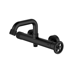 Смеситель GRANGE для ванны, однозахватный, латунь, цвет - черный,