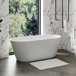 Corpa Nera Paganini/Паганини ванна акриловая отдельностоящая 170х80х73, черный матовый