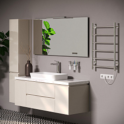 Aringa Честер полотенцесушитель лесенка электрический 80*50, хром