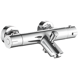 Смеситель для ванны, термостат, латунь, хром HB60809