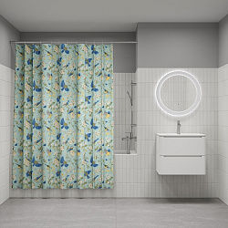 Штора для ванной, 200x180 см, Полиэстер, IDDIS, BP03P18i11