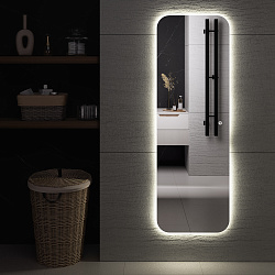 Зеркало/LED-подсветка (50см*150см)/сенсор.выключатель Milan/AQUA DE MARCO