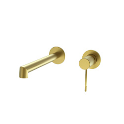 Смеситель для раковины Desire VBFW-1D1BG встраиваемый однорычажный, брашированное золото, , шт