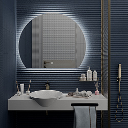 Зеркало /LED-подсветка/(90*110см)/ MOON./AQUA DE MARCO