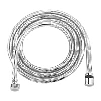 Шланг душевой 1.5 м, без перекручивания (Turn-Free), ПВХ/прозрачный, блистер