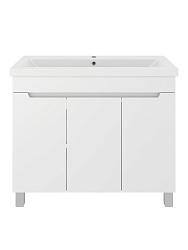 Тумба напольная CITY 100 /3 дв/раковина Фостер (100см)/AQUA DE MARCO