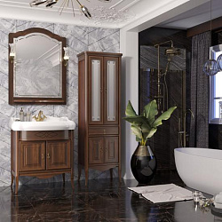 Тумба Opadiris Лоренцо 80, цвет светлый орех (под раковину Cerastyle Виктория 80)