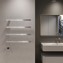 Полотенцесушитель электрический Vincea VTD-2H2CH, хром, таймер, , шт