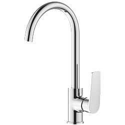 Смеситель для кухни, латунь, хром HB70587