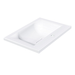 Раковина VCB-3M600W из искусственного камня, цвет белый, , шт