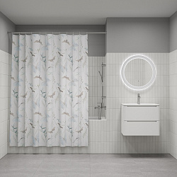 Штора для ванной, 200x180 см, Полиэстер, IDDIS, BP05P18i11