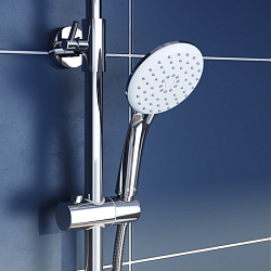 Смеситель с верхним душем и изливом, Shelfy, IDDIS, SHESB3Fi06